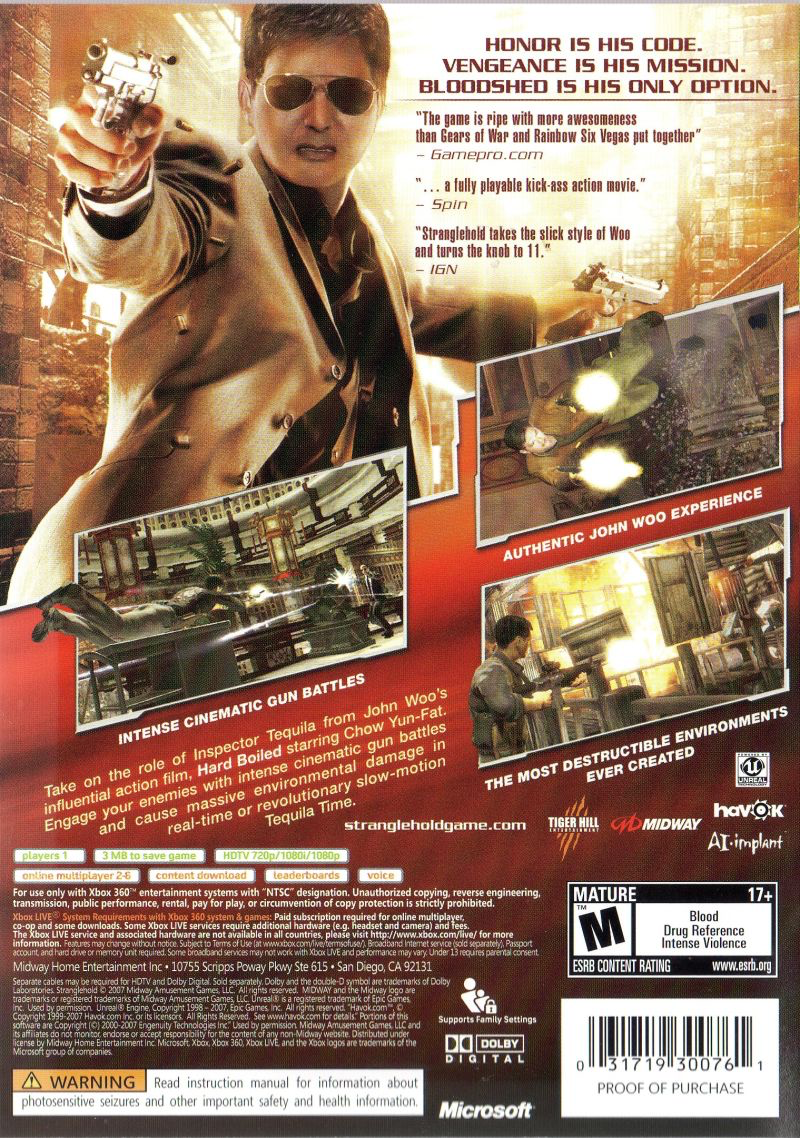 Stranglehold - Xbox 360