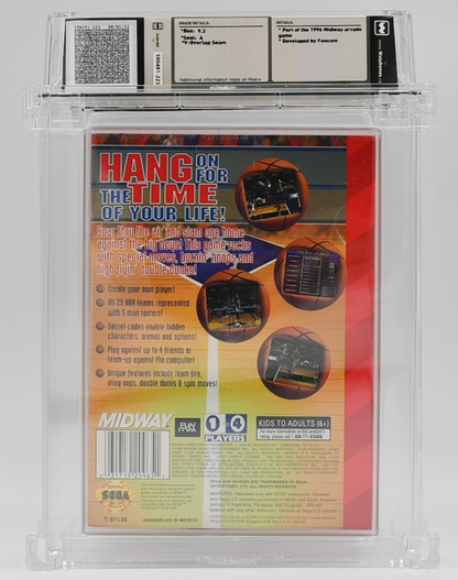 NBA Hang Time SEGA GENESIS 9.2 A - NEBRASKA COLLECTION