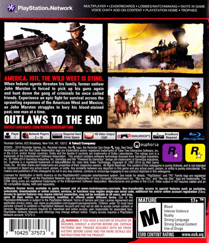 Red Dead Redemption - PS3