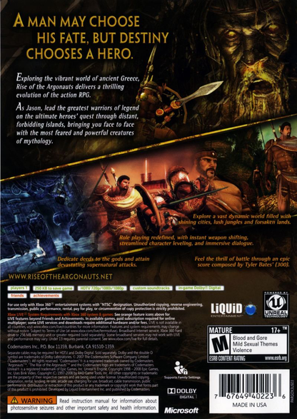 Rise of the Argonauts - Xbox 360