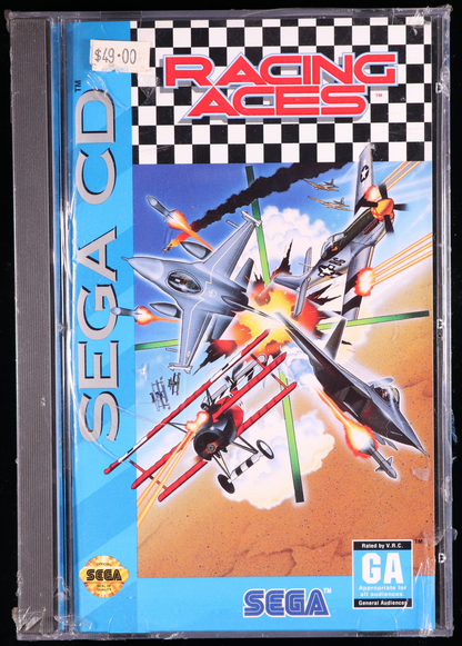 Racing Aces SEGA CD 8.5 B+ - NEBRASKA COLLECTION