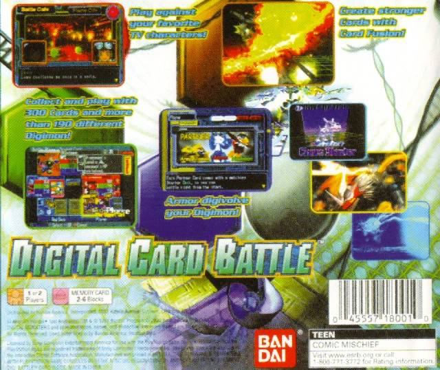 Digimon Digital Card Battle Used PS1 Games For Sale Dial Up Games Digimon Digital Card Battle Used PS1 Games For Sale Dial Up Games