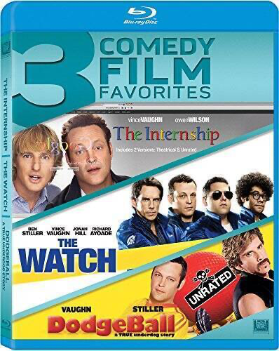 Internship (PG-13 & Unrated Versions/ Blu-ray) / The Watch / Dodgeball (Blu-ray) - Blu-ray Comedy VAR VAR