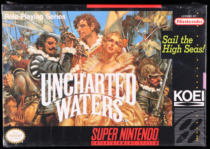 Uncharted Waters SNES 9.2 A - NEBRASKA COLLECTION