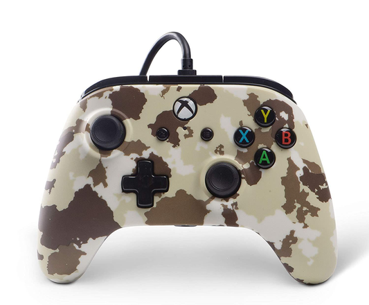 Power A Enhanced Wired Controller Sandstorm Camo - Xbox One