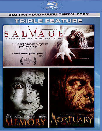 Mortuary (2005/ Blu-ray) / Salvage (2006/ Blu-ray) / Memory - Blu-ray Horror VAR R