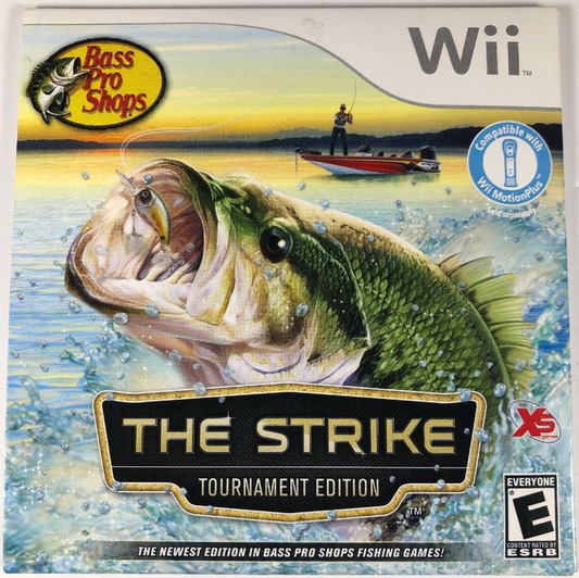 Bass Pro Shops: The Strike - Tournament Edition (Sleeve Style) - Wii
