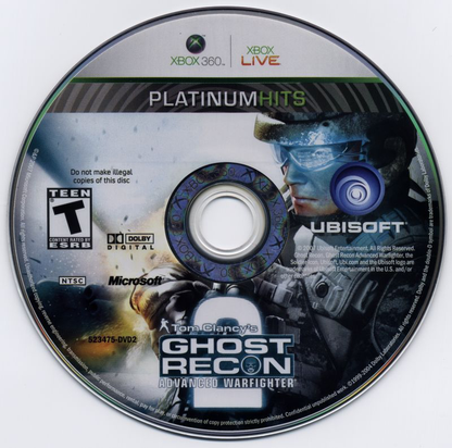 Tom Clancy's Ghost Recon: Advanced Warfighter 2 - Platinum Hits - Xbox 360