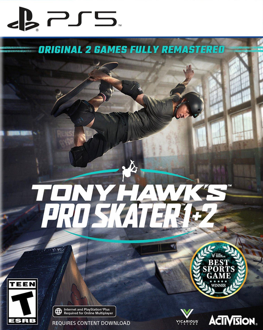 Tony Hawk's Pro Skater 1 + 2 - PS5