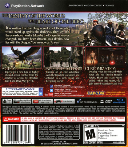 Dragon's Dogma - PS3