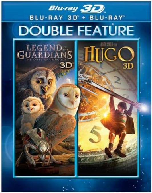 Legend Of The Guardians: The Owls Of Ga'Hoole / Hugo (Blu-ray) - Blu-ray 3D Family VAR VAR