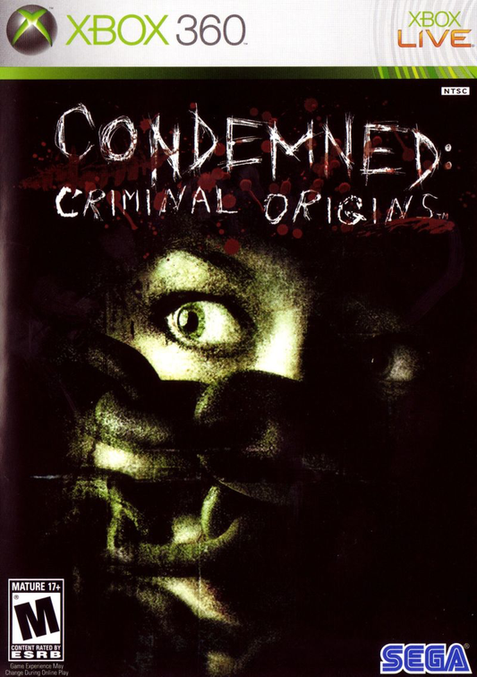 Condemned: Criminal Origins - Xbox 360