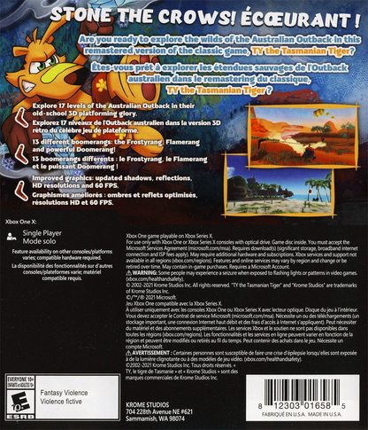 Ty the Tasmanian Tiger HD - Xbox Series X