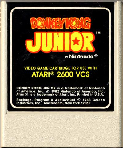 Donkey Kong Junior (Coleco) - Atari 2600