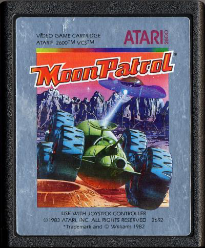 Moon Patrol - Atari 2600