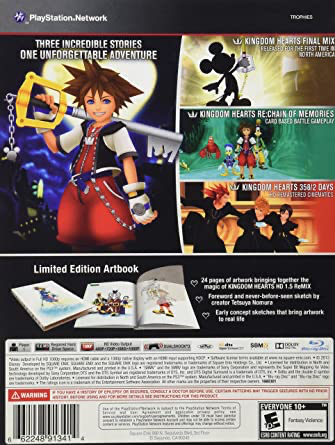Kingdom Hearts 1.5: HD Remix - Limited Edition - PS3